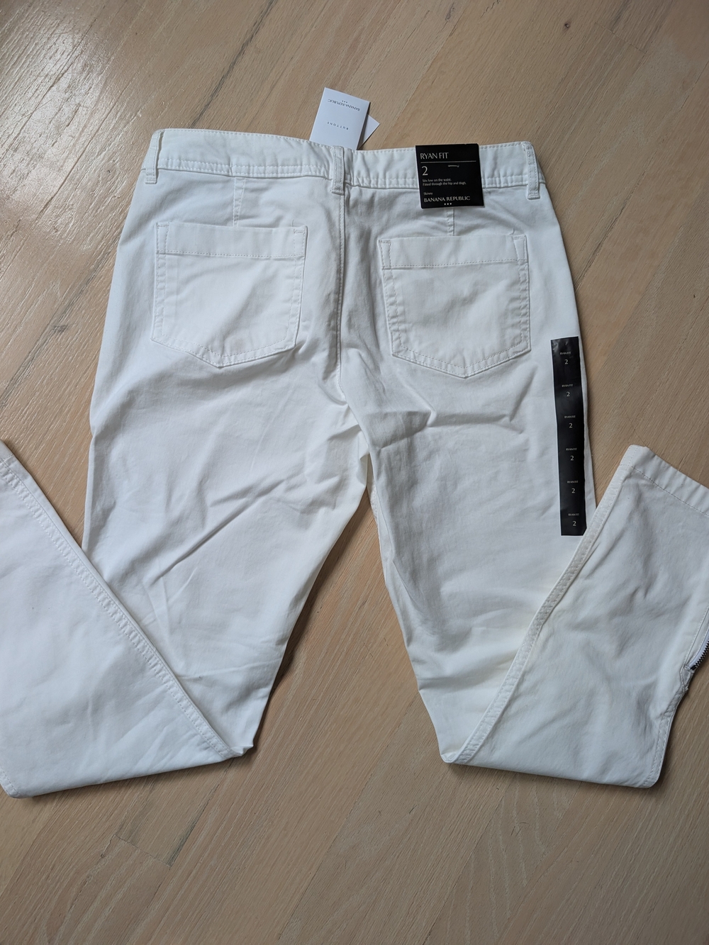 Banana Republic White Ryan Women’s Pants
